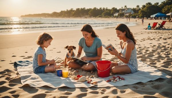 Jouer et se détendre : idées de vacances au bord de l'eau avec enfants