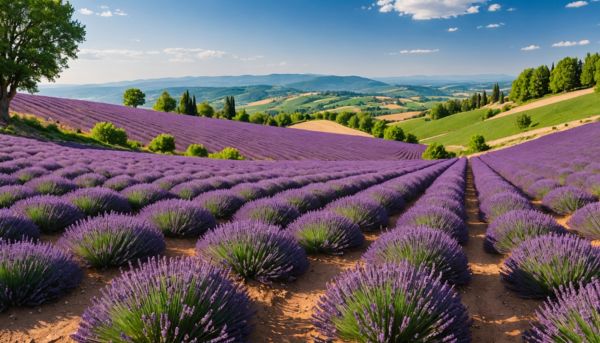 Le plateau d'Albion, un monde secret de lavandes colorées