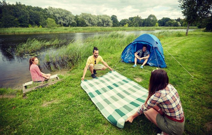 Bon emplacement de camping
